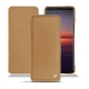 Sony Xperia 5 II leather case - Beige Veggie