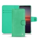 Capa em pele Sony Xperia 5 II - Menthe vintage ( Pantone 562C ) 
