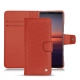 Custodia in pelle Sony Xperia 5 II - Papaye ( Pantone 180C ) 
