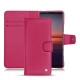 Custodia in pelle Sony Xperia 5 II - Rose fluo