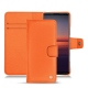 Funda de piel Sony Xperia 5 II - Orange fluo