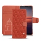 Custodia in pelle Sony Xperia 5 II - Arange clouquié - Couture