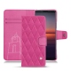 Custodia in pelle Sony Xperia 5 II - Rose BB - Couture
