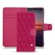 レザーケース SoSony Xperia 5 II - Rose fluo - Couture