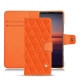 Funda de piel Sony Xperia 5 II - Orange fluo - Couture