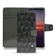 Housse cuir Sony Xperia 5 II - Onyx - Couture