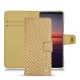Housse cuir Sony Xperia 5 II - Serpent sabbia
