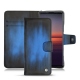 Housse cuir Sony Xperia 5 II - Bleu Patine