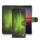 Custodia in pelle Sony Xperia 5 II - Vert Patine