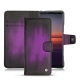 Sony Xperia 5 II leather case - Violet Patine