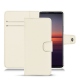 Custodia in pelle Sony Xperia 5 II - Blanc PU
