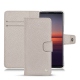 Funda de piel Sony Xperia 5 II - Taupe innocent