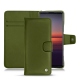 Housse cuir Sony Xperia 5 II - Vert Veggie