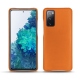 Capa em pele Samsung Galaxy S20 FE - Orange ( Nappa - Pantone 1495U ) 