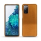 硬质真皮保护套 Samsung Galaxy S20 FE - Or Maïa ( Pantone 871C ) 