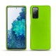 Funda de piel Samsung Galaxy S20 FE - Vert fluo