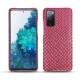 Funda de piel Samsung Galaxy S20 FE - Serpent ciclamino