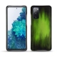 硬质真皮保护套 Samsung Galaxy S20 FE - Vert Patine