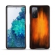 Lederschutzhülle Samsung Galaxy S20 FE - Fauve Patine