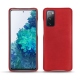 Custodia in pelle Samsung Galaxy S20 FE - Rouge troupelenc