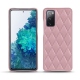 Capa em pele Samsung Galaxy S20 FE - Rose - Couture ( Nappa - Pantone 2365C ) 