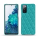 Funda de piel Samsung Galaxy S20 FE - Bleu fluo - Couture
