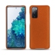硬质真皮保护套 Samsung Galaxy S20 FE - Orange vibrant