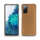 Funda de piel Samsung Galaxy S20 FE - Beige Veggie