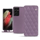 Funda de piel Samsung Galaxy S21 Ultra - Lilas - Couture ( Nappa - Pantone 2645U ) 