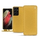 Samsung Galaxy S21 Ultra leather case - Mimosa ( Pantone 141C ) 