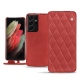 Funda de piel Samsung Galaxy S21 Ultra - Cerise vintage - Couture