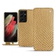 Samsung Galaxy S21 Ultra leather case - Serpent sabbia