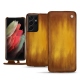 Funda de piel Samsung Galaxy S21 Ultra - Doré Patine