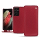 Funda de piel Samsung Galaxy S21 Ultra - Rouge passion