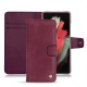 Capa em pele Samsung Galaxy S21 Ultra - Prune vintage ( Pantone 512C ) 
