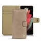 Capa em pele Samsung Galaxy S21 Ultra - Taupe vintage ( Pantone 7530C ) 