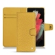 Housse cuir Samsung Galaxy S21 Ultra - Mimosa ( Pantone 141C ) 