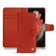 Capa em pele Samsung Galaxy S21 Ultra - Papaye ( Pantone 180C ) 