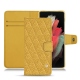 Funda de piel Samsung Galaxy S21 Ultra - Mimosa - Couture ( Pantone 141C ) 