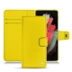 Custodia in pelle Samsung Galaxy S21 Ultra - Jaune fluo