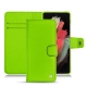 Funda de piel Samsung Galaxy S21 Ultra - Vert fluo