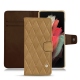 Housse cuir Samsung Galaxy S21 Ultra - Sable vintage - Couture