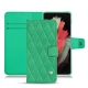 硬质真皮保护套 Samsung Galaxy S21 Ultra - Menthe vintage - Couture