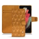 Housse cuir Samsung Galaxy S21 Ultra - Or Maïa - Couture