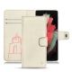 Housse cuir Samsung Galaxy S21 Ultra - Blanc escumo