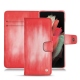 Custodia in pelle Samsung Galaxy S21 Ultra - Rose Patine