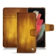 Samsung Galaxy S21 Ultra leather case - Doré Patine