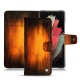 Custodia in pelle Samsung Galaxy S21 Ultra - Fauve Patine