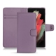 Custodia in pelle Samsung Galaxy S21 Ultra - Lilas PU