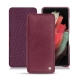 Custodia in pelle Samsung Galaxy S21 Ultra - Prune vintage ( Pantone 512C ) 